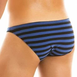 MODUS VIVENDI 11912 Striped Low Cut Brief 11 MODUS VIVENDI 11912 Striped Low Cut Brief