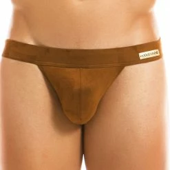 MODUS VIVENDI 13912 Suede Tanga Brief Underwear