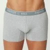 Parker & Max Parker & Max PMFPCS Classic Cotton Stretch Boxer Brief Heather Best Sellers