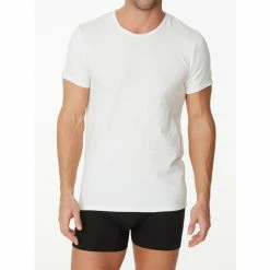 Parker & Max Parker & Max PMFPCS-TCN1 Classic Cotton Stretch Crew Neck T-Shirt