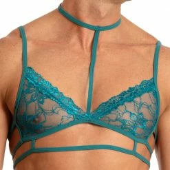 Secret Male SMA016 Choker Bra