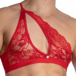 What's New Secret Male SMA025 Lacey Tank Tops