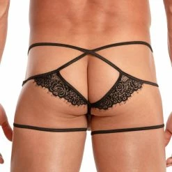 Secret Male SML016 Escort Garter Belt What's New