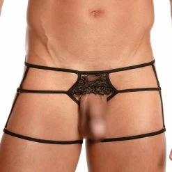 Secret Male SML016 Escort Garter Belt What's New