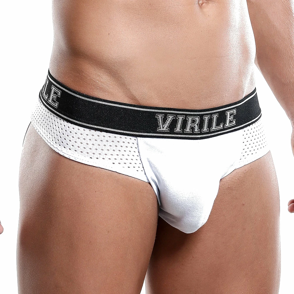 Mesh Underwear Virile VLE008 Jockstrap 3 Mesh Underwear Virile VLE008 Jockstrap