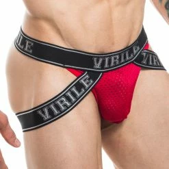 Underwear Virile VLE012 Full Pouch Jockstrap 15 Underwear Virile VLE012 Full Pouch Jockstrap