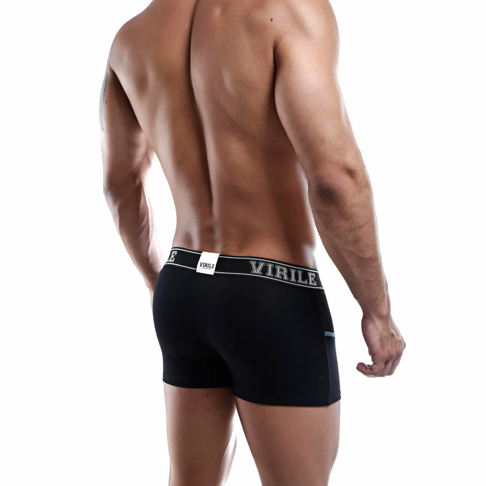 Mesh Underwear Virile VLG002 Boxer Trunk 6 Mesh Underwear Virile VLG002 Boxer Trunk