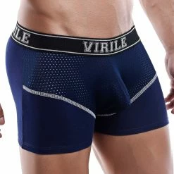 Mesh Underwear Virile VLG002 Boxer Trunk 15 Mesh Underwear Virile VLG002 Boxer Trunk