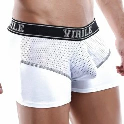 Mesh Underwear Virile VLG002 Boxer Trunk 16 Mesh Underwear Virile VLG002 Boxer Trunk