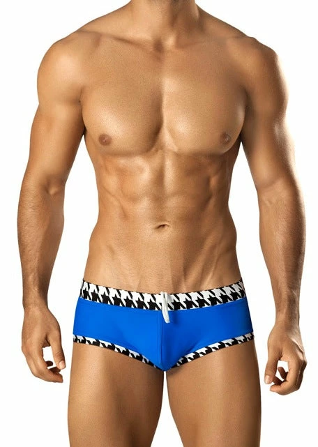 Vuthy 289 Royal Blue With Black Hound Swim Brief 3 Vuthy 289 Royal Blue With Black Hound Swim Brief